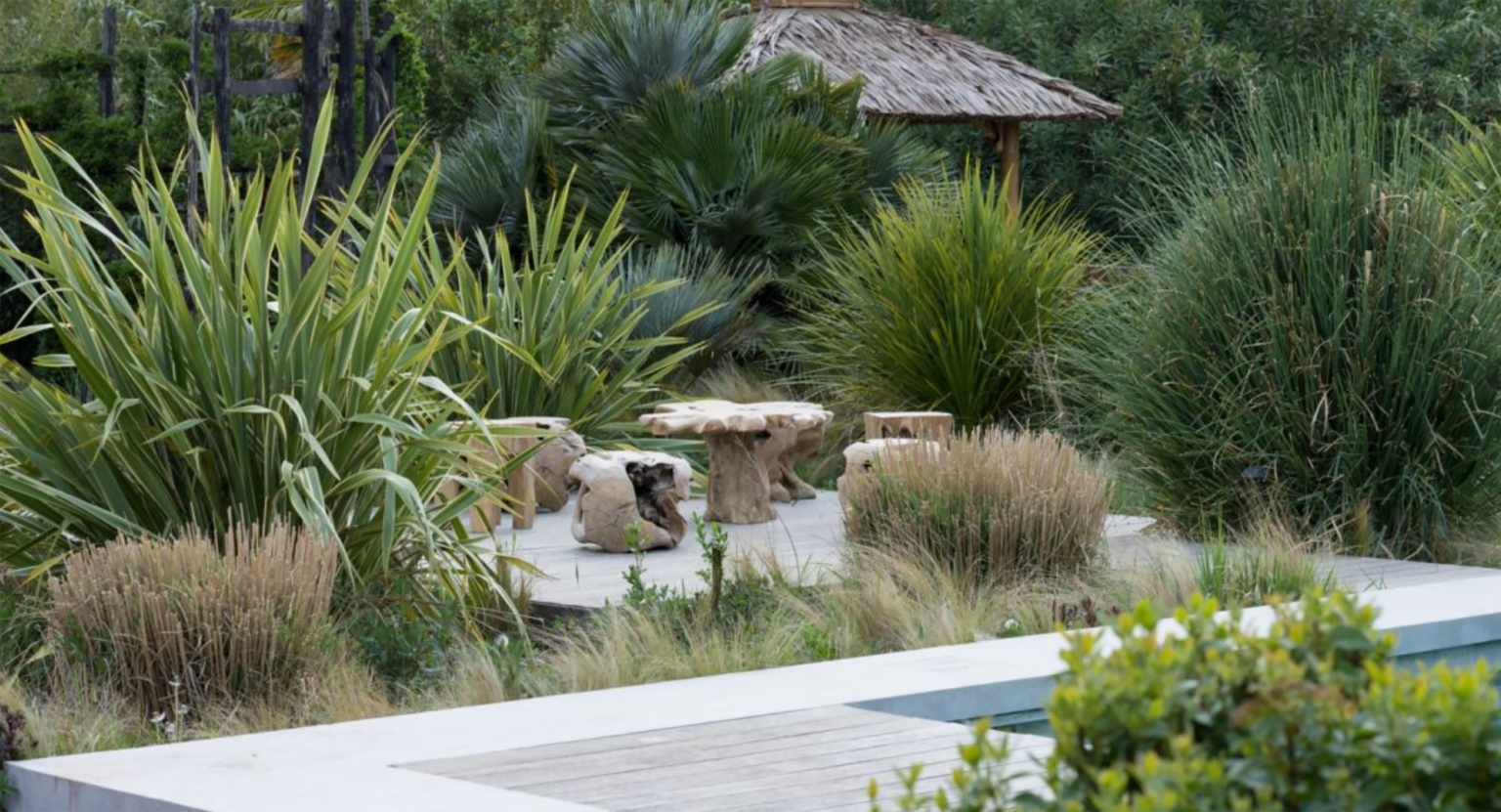 Les Confines African Grass Garden