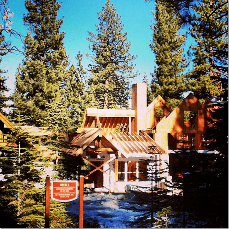 Tahoe Project Progress Photos