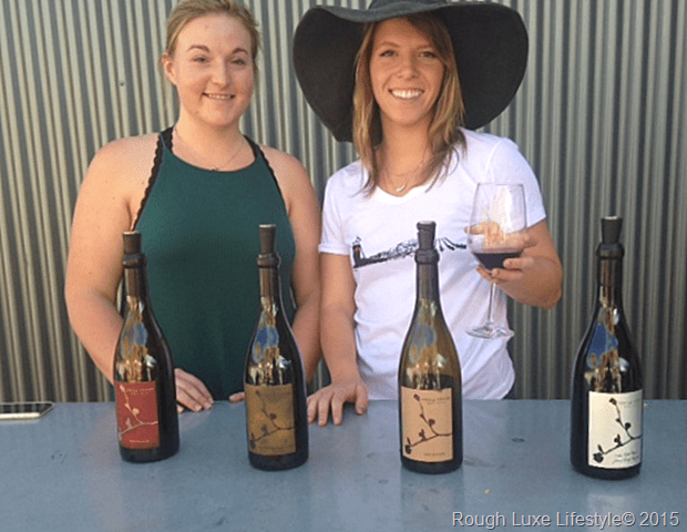 Entertaining In Style …Villa Creek Winery, The Talented Rusty Lipscomb, Throw a Shawl on Your Table