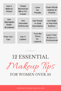 12 Essential Makeup Tips for Women over 50