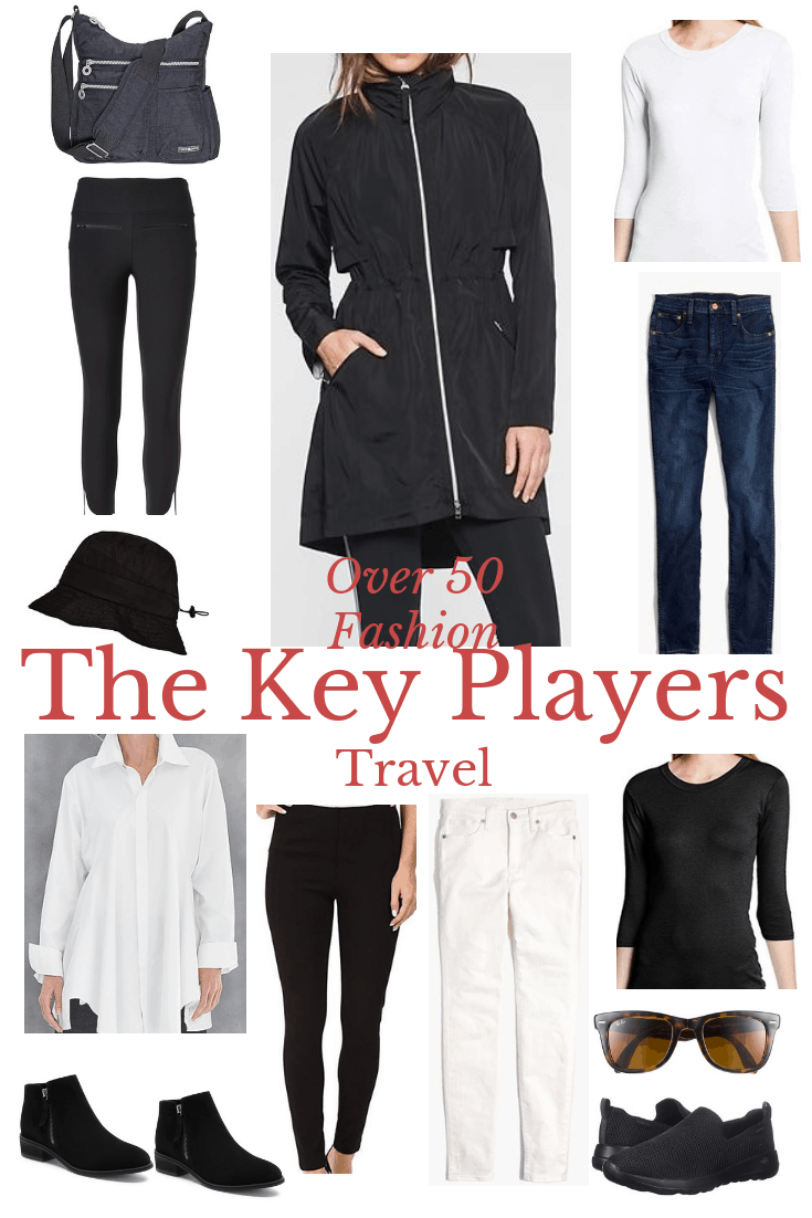over 50 travel wardrobe the key players