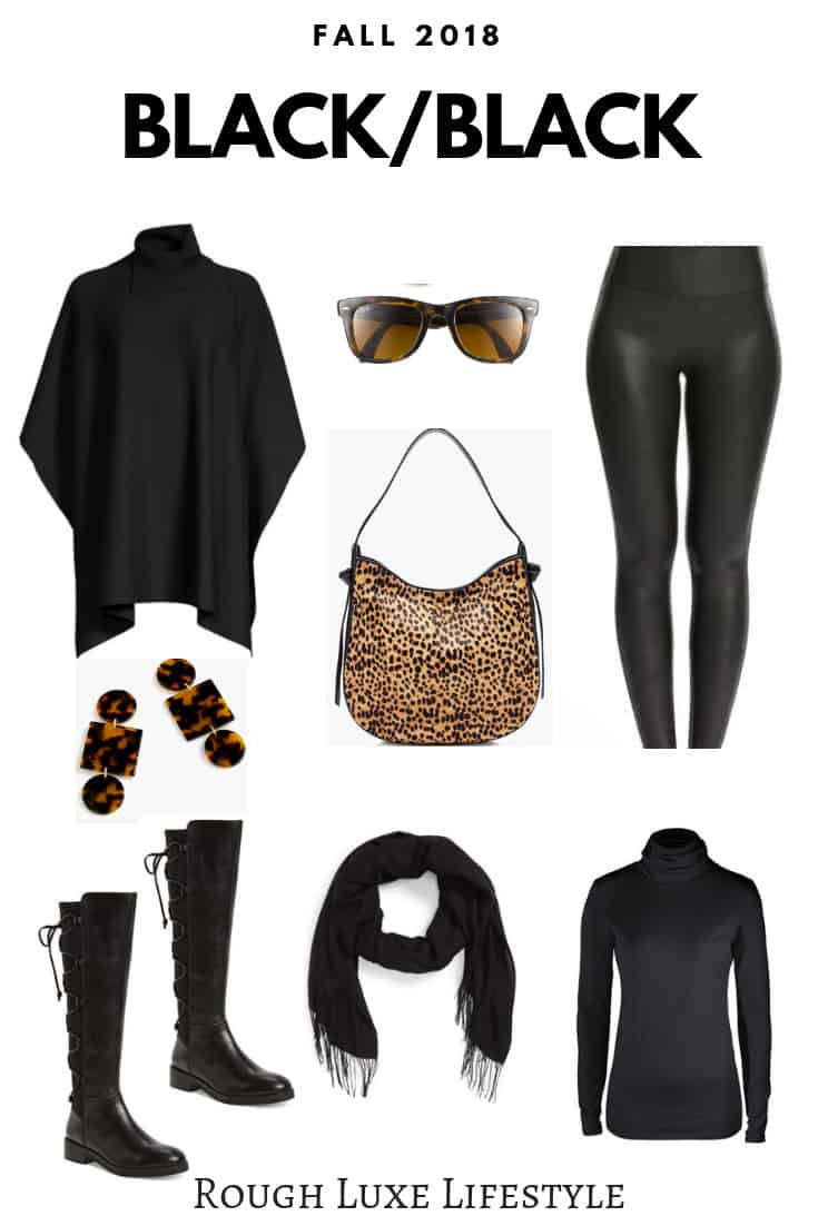 black classic fall clothing