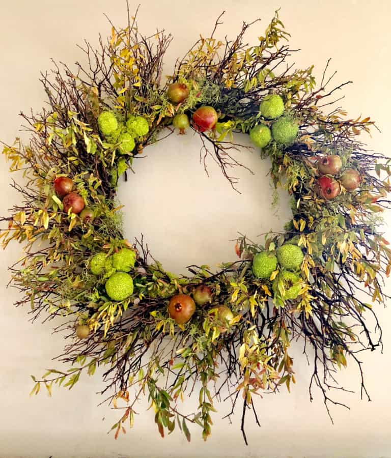 fall wreath created by Cindy Hattersley