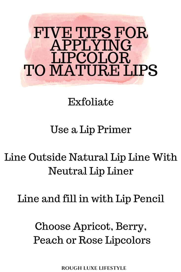the best lipcare and lipcolor for mature women