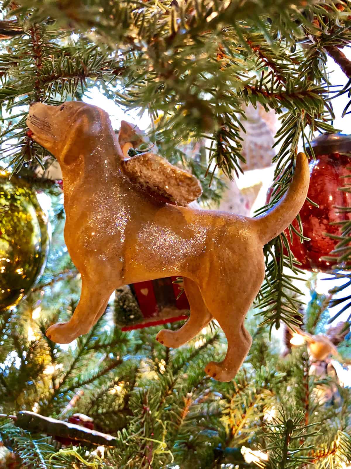 labrador christmas ornament