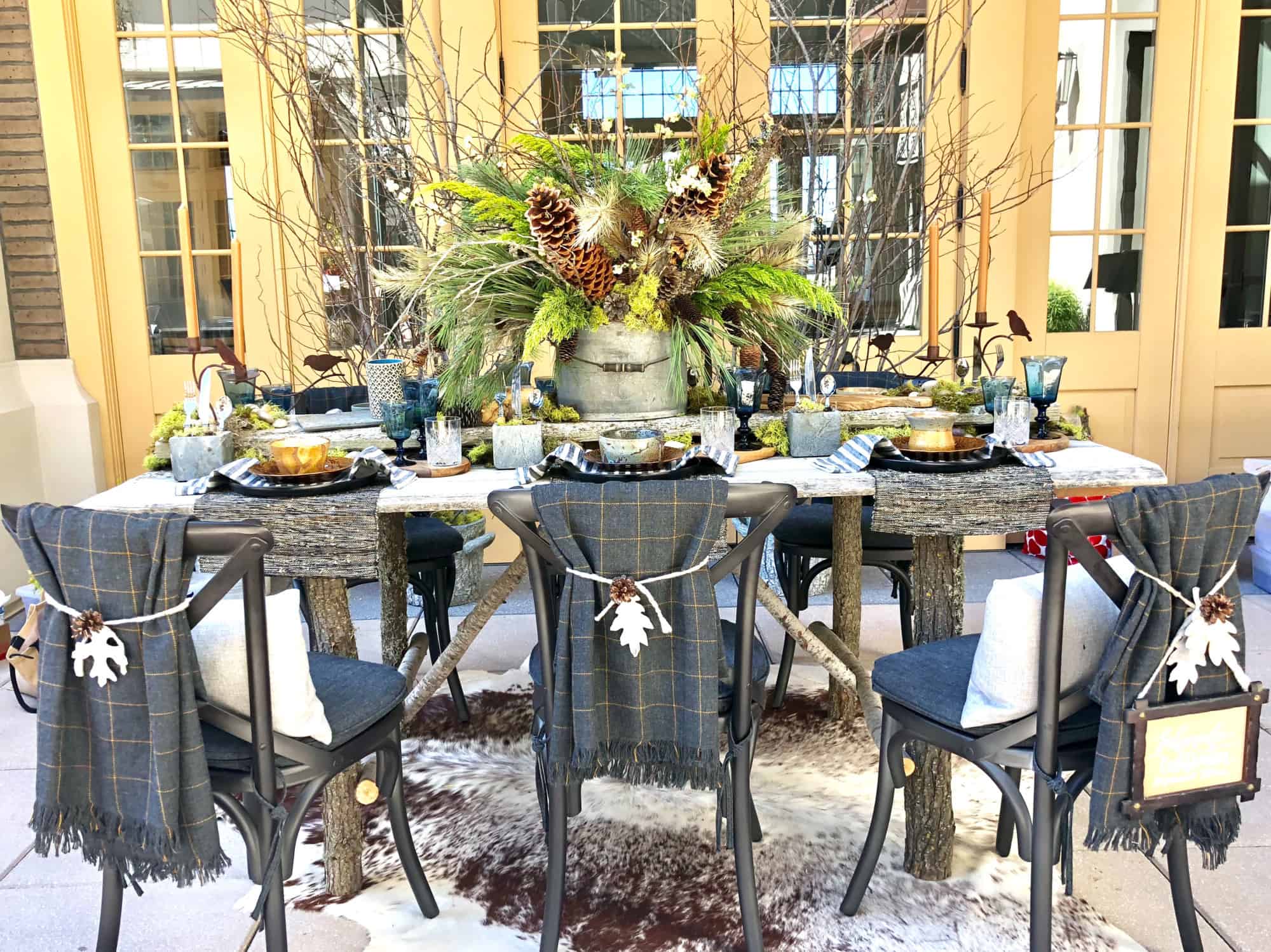 farmhouse tablescape