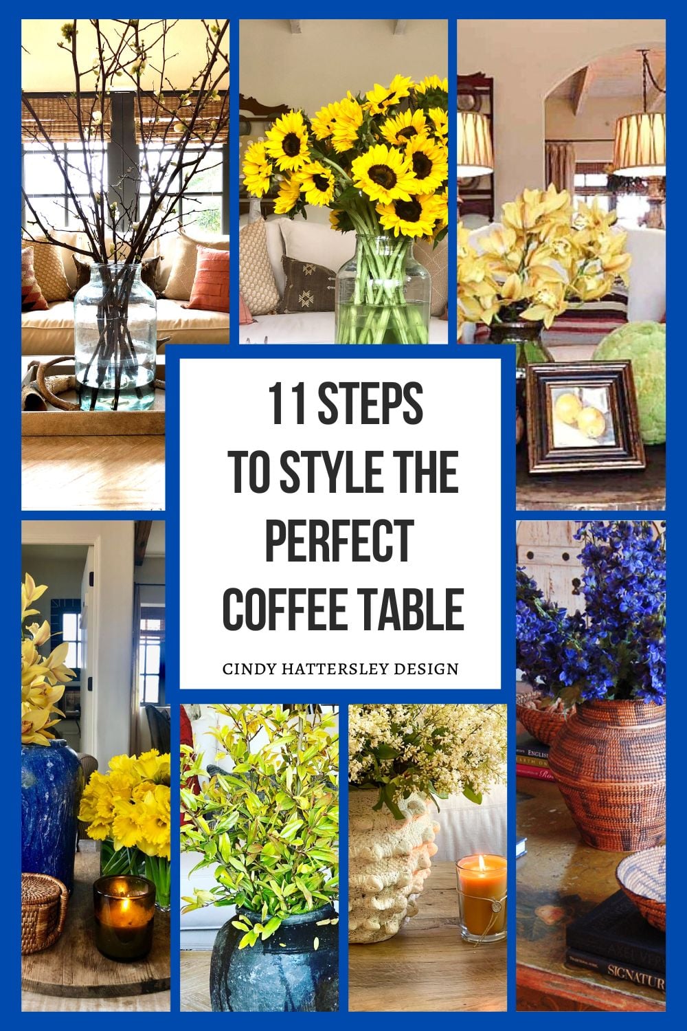 Eleven Steps to Style Your Coffee Table Like a Pro