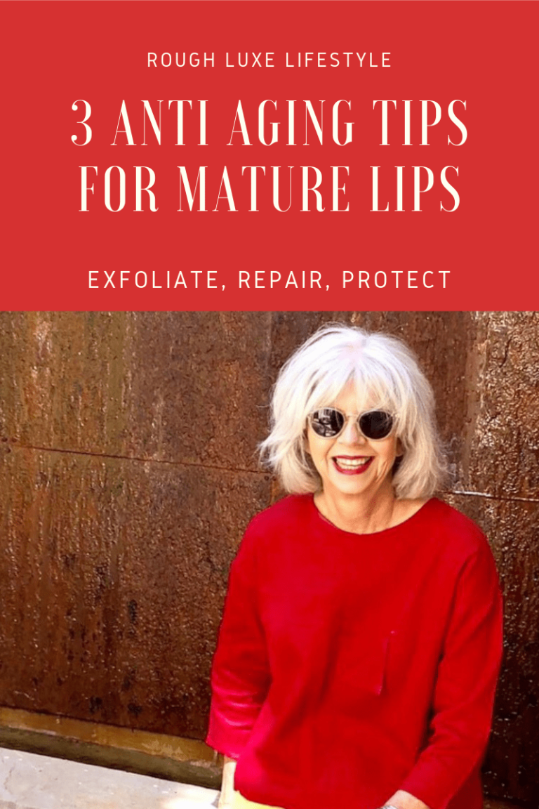 3 anti aging tips for mature lips
