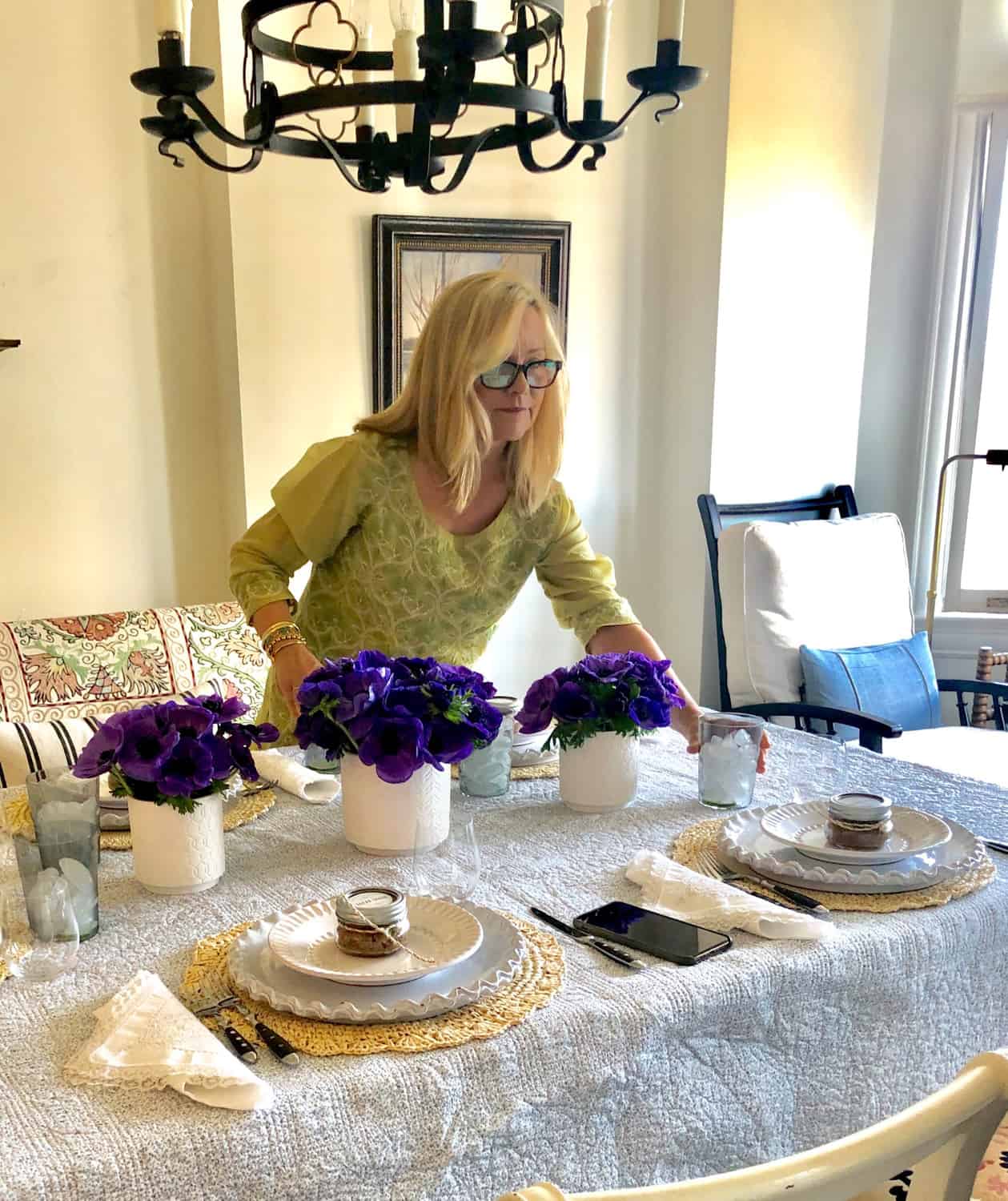 mary ann from classic casual home entertaining