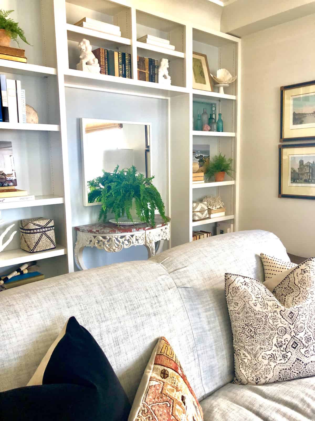 mary ann's sf aprtment shelves