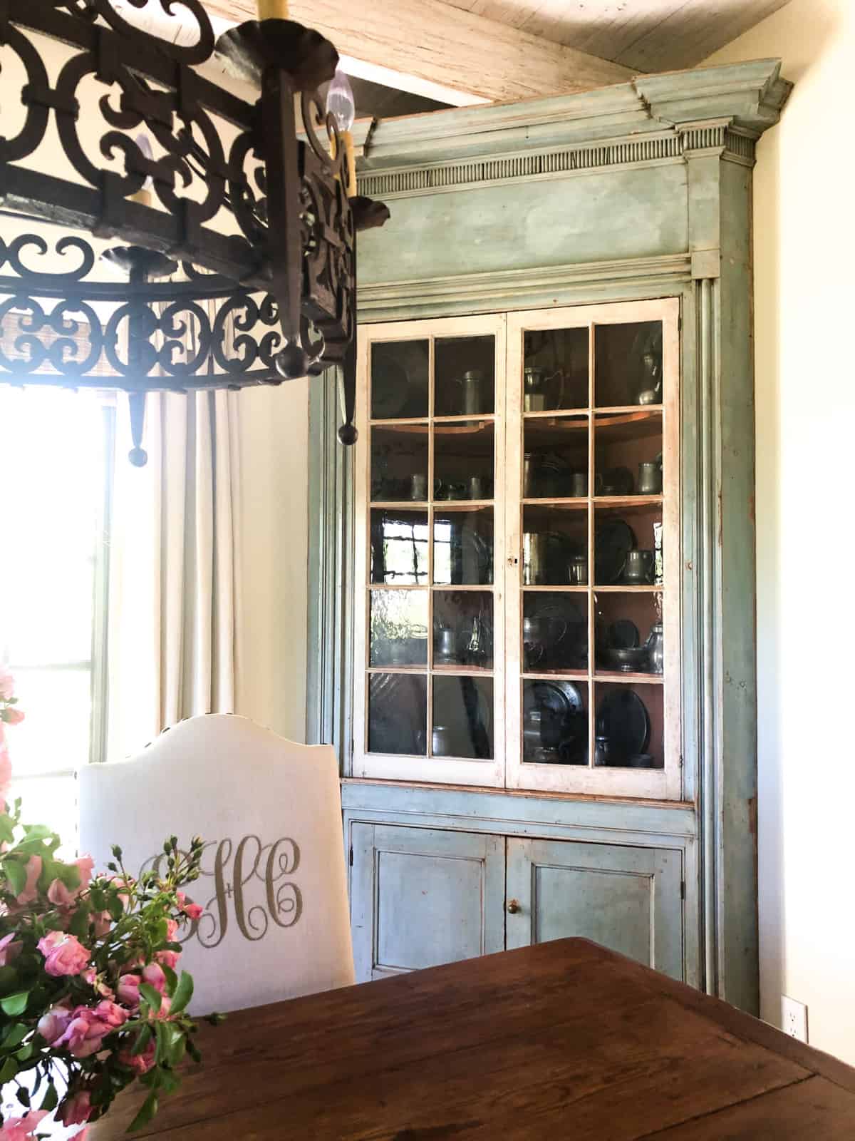 the collected look in my dining room