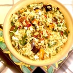 grilled orzo sald