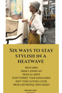 Six Ways to Stay Stylish in a Heatwave