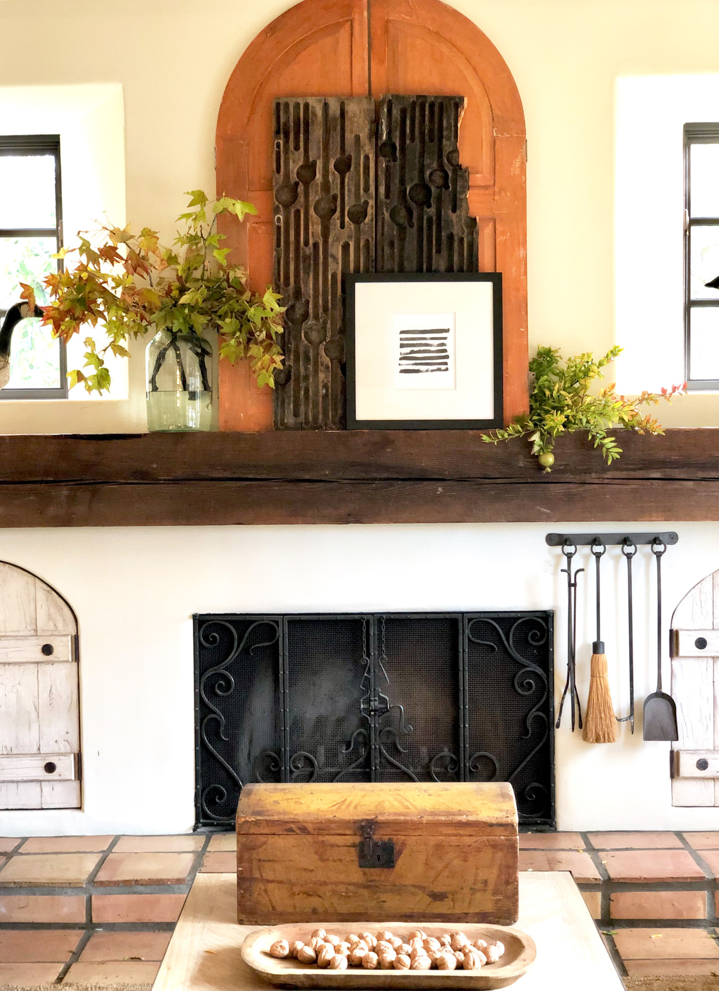 fall mantle 