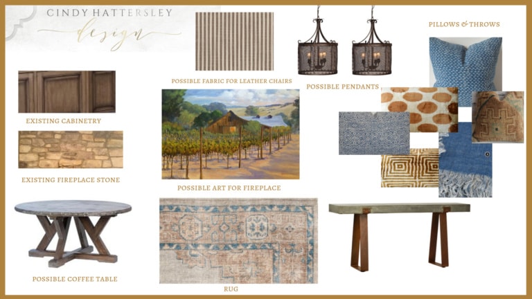 family room inspiration board cindy hattersley design