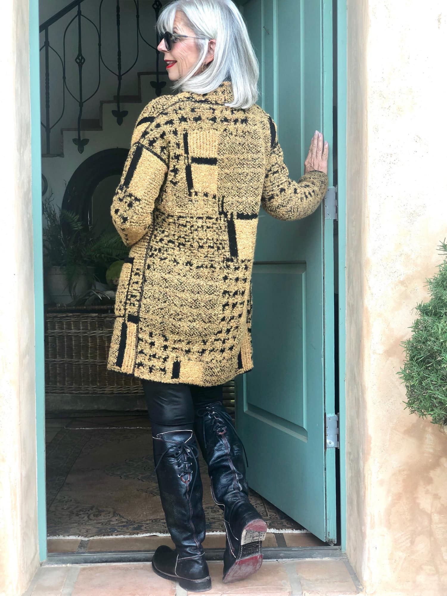 Fashion over 50-One Jacket Four Ways