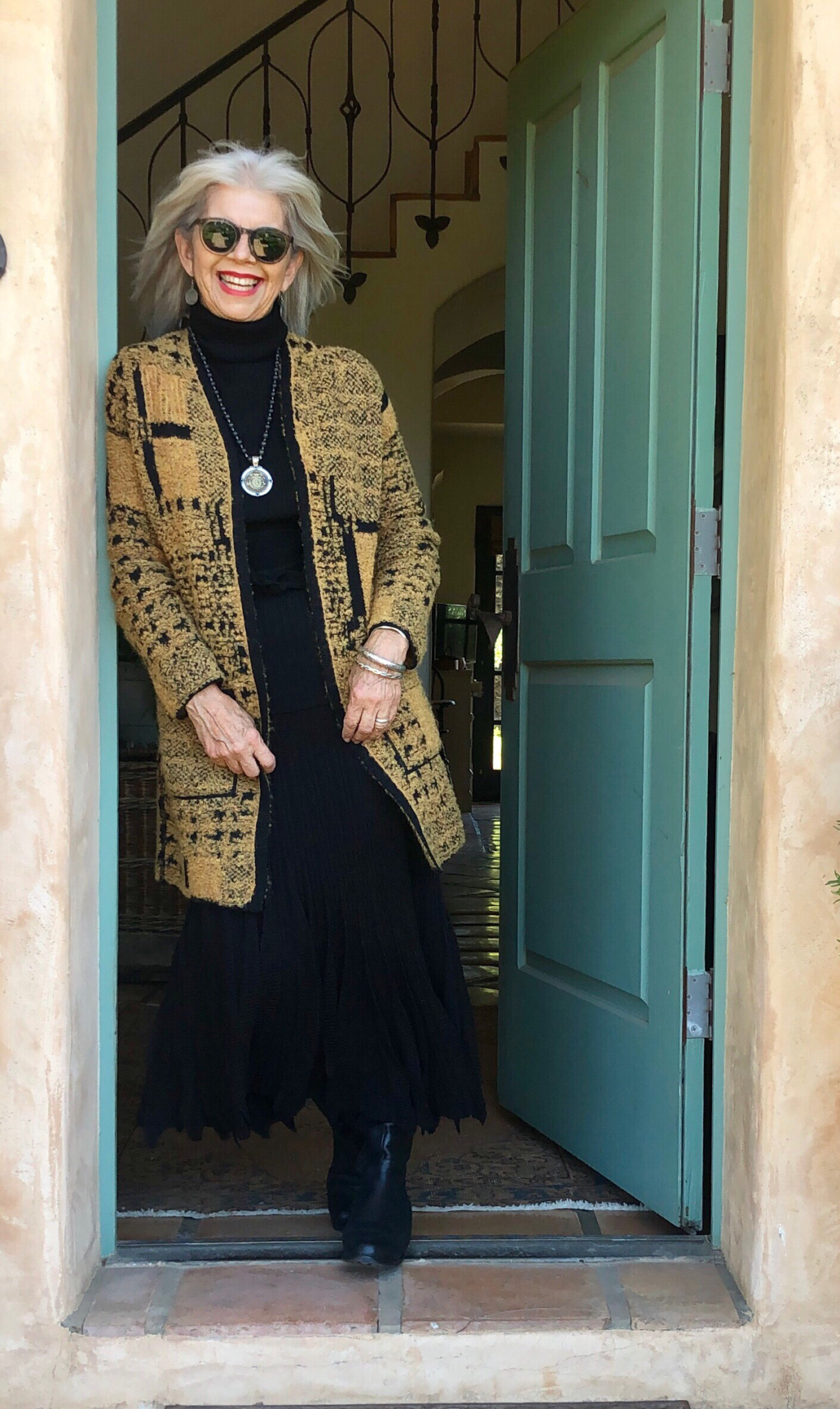 Fashion over 50-One Jacket Four Ways