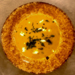 Roasted Butternut Squash and Red Pepper Soup