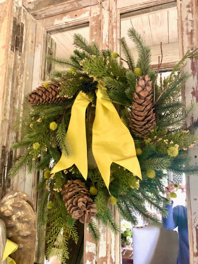 park hill small wreath embellished