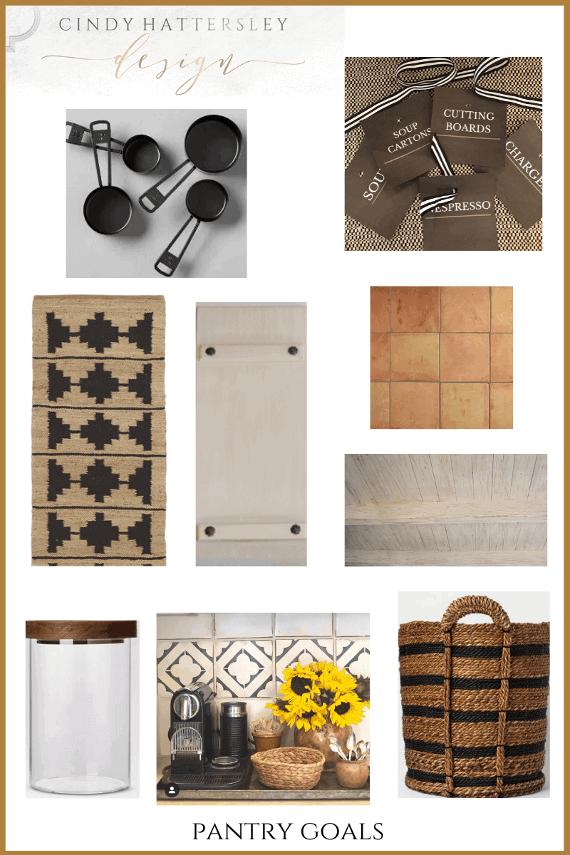 pantry goals inspiration board