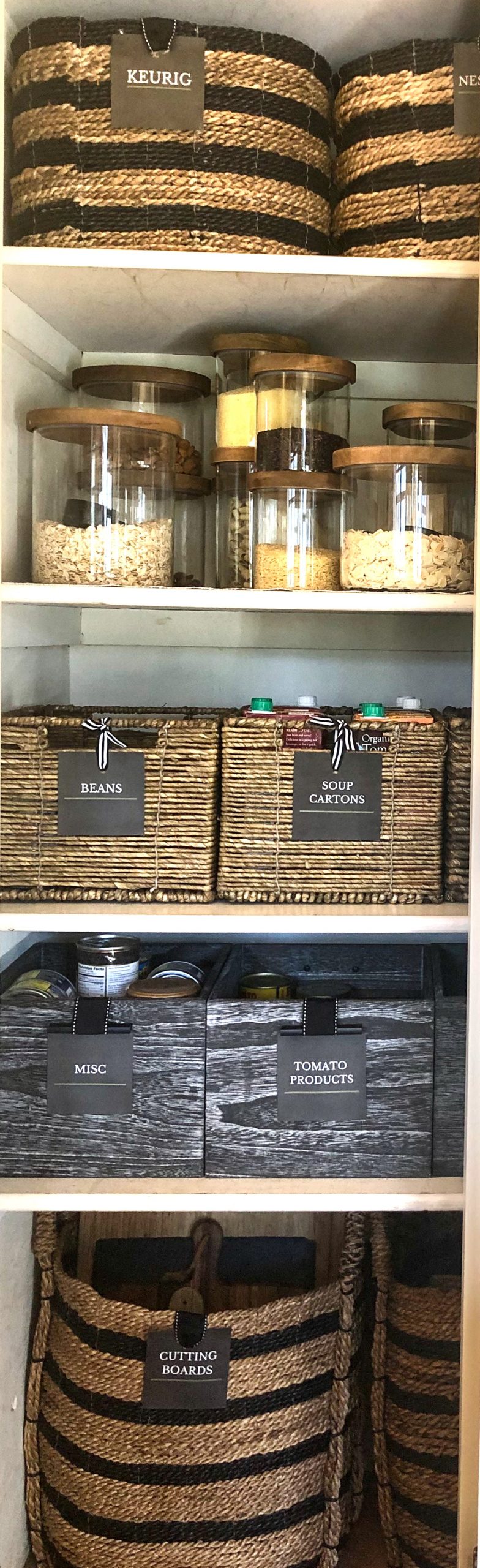 how to make a small pantry large in style and space