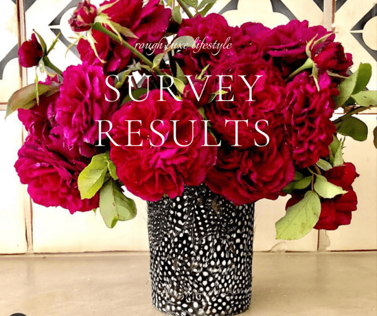 rough luxe survey results