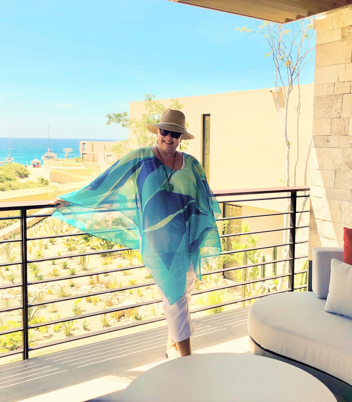 Heather in Los Cabos for Ageless Style