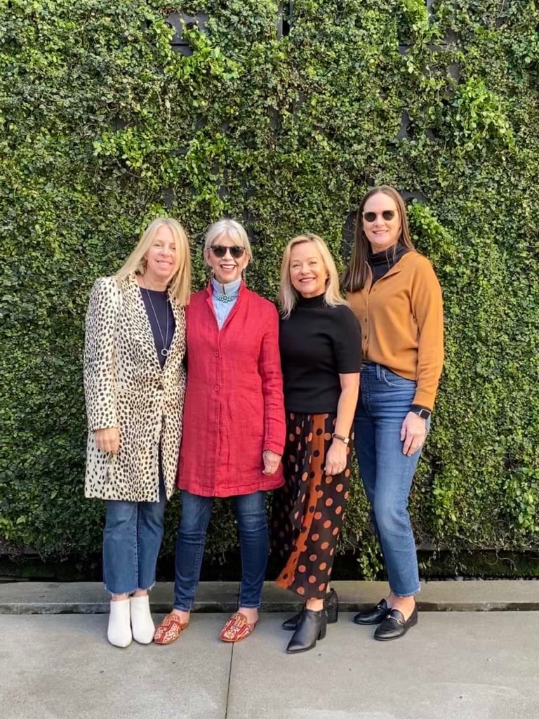 Bloggers Cindy Hattersley, Kim Wheeler , Mary Ann Pickett and Annie Diamond