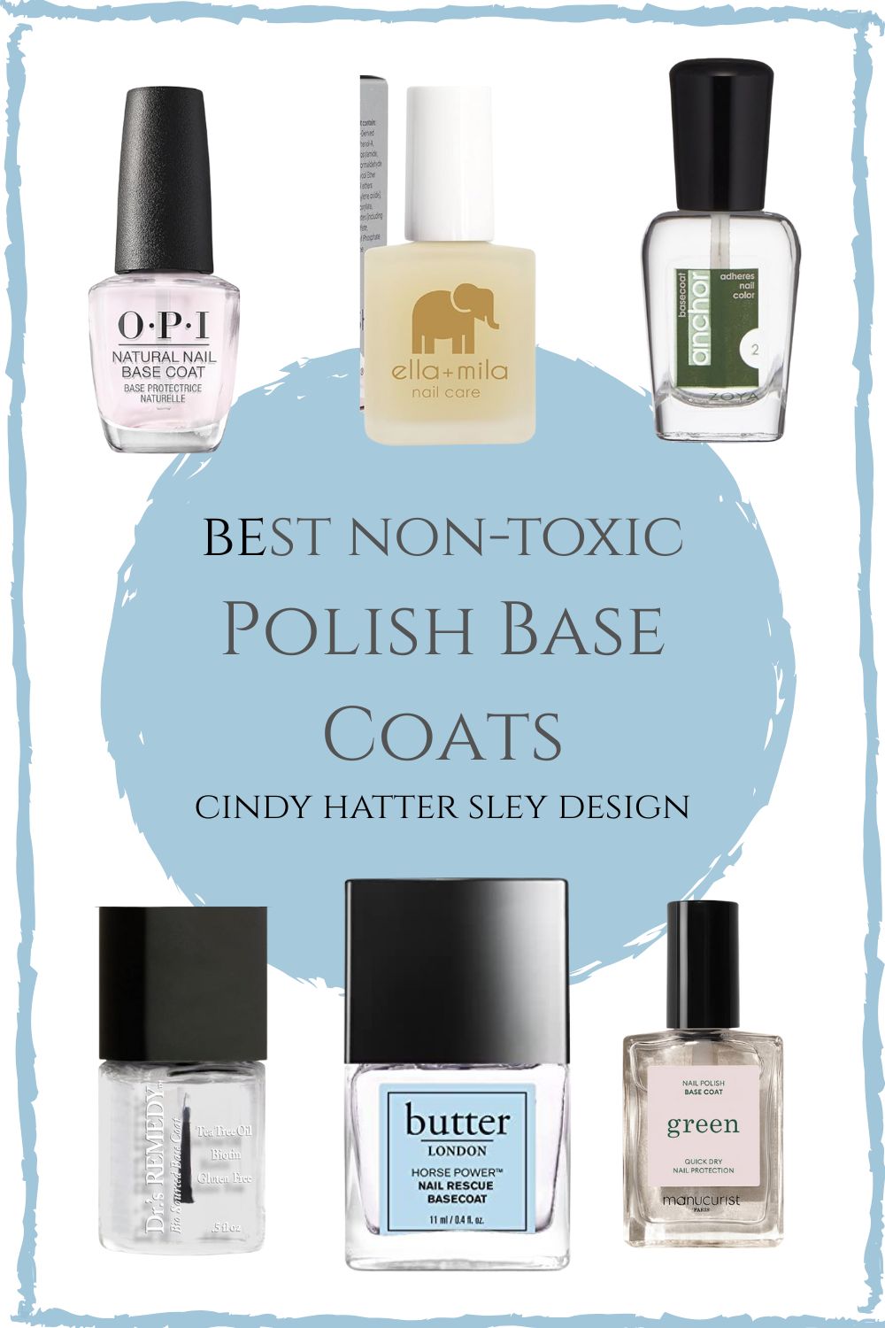 Best non toxic nail basecoats