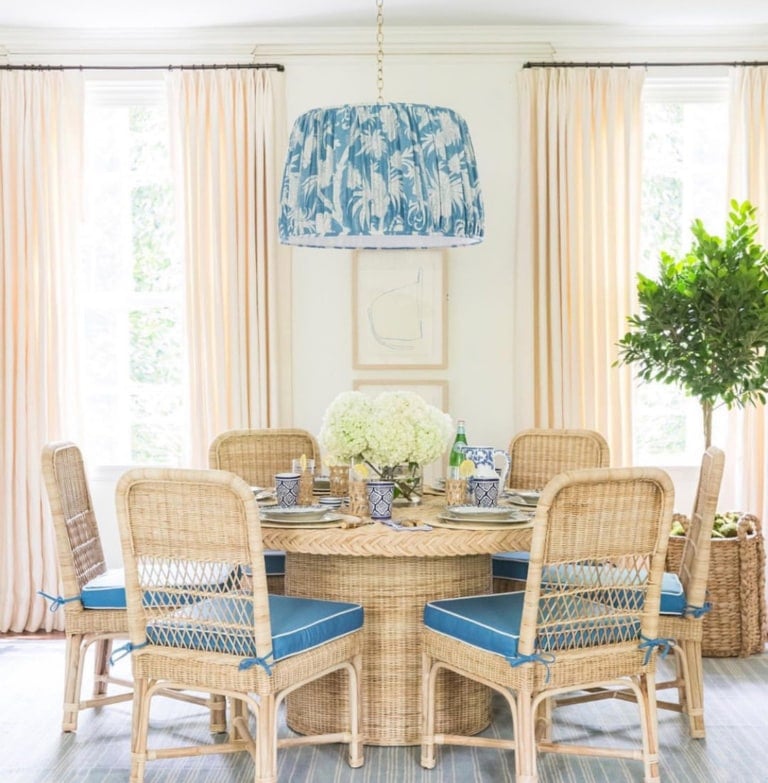 sarah barhtolomew for mainly baskets dining