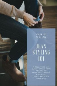 Over 50 Fashion-Summer Jeans Stying
