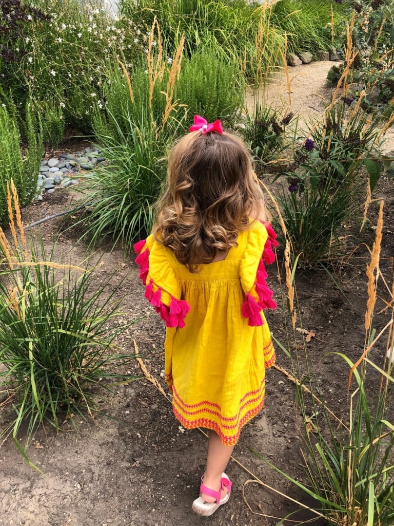 Over 50 Fashion Blogger Cindy Hattersley's granddaughter Summer in Mer St Barth & See Kai Run