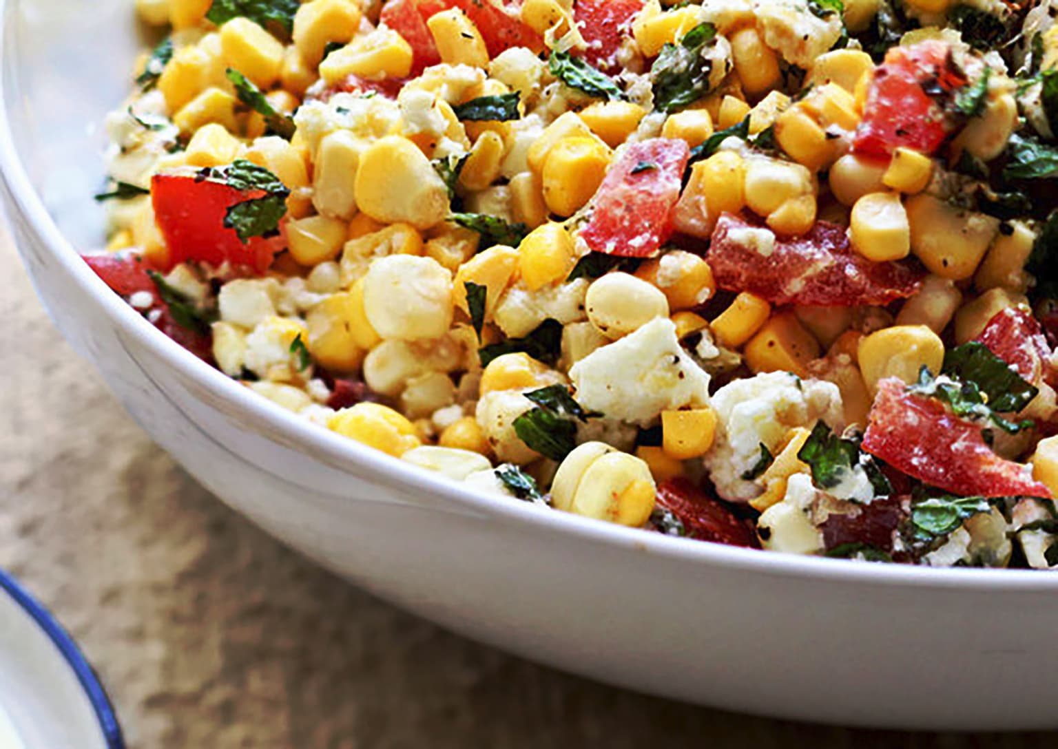 mark bittman corn salad from NY Times on Cindy Hattersley's blog