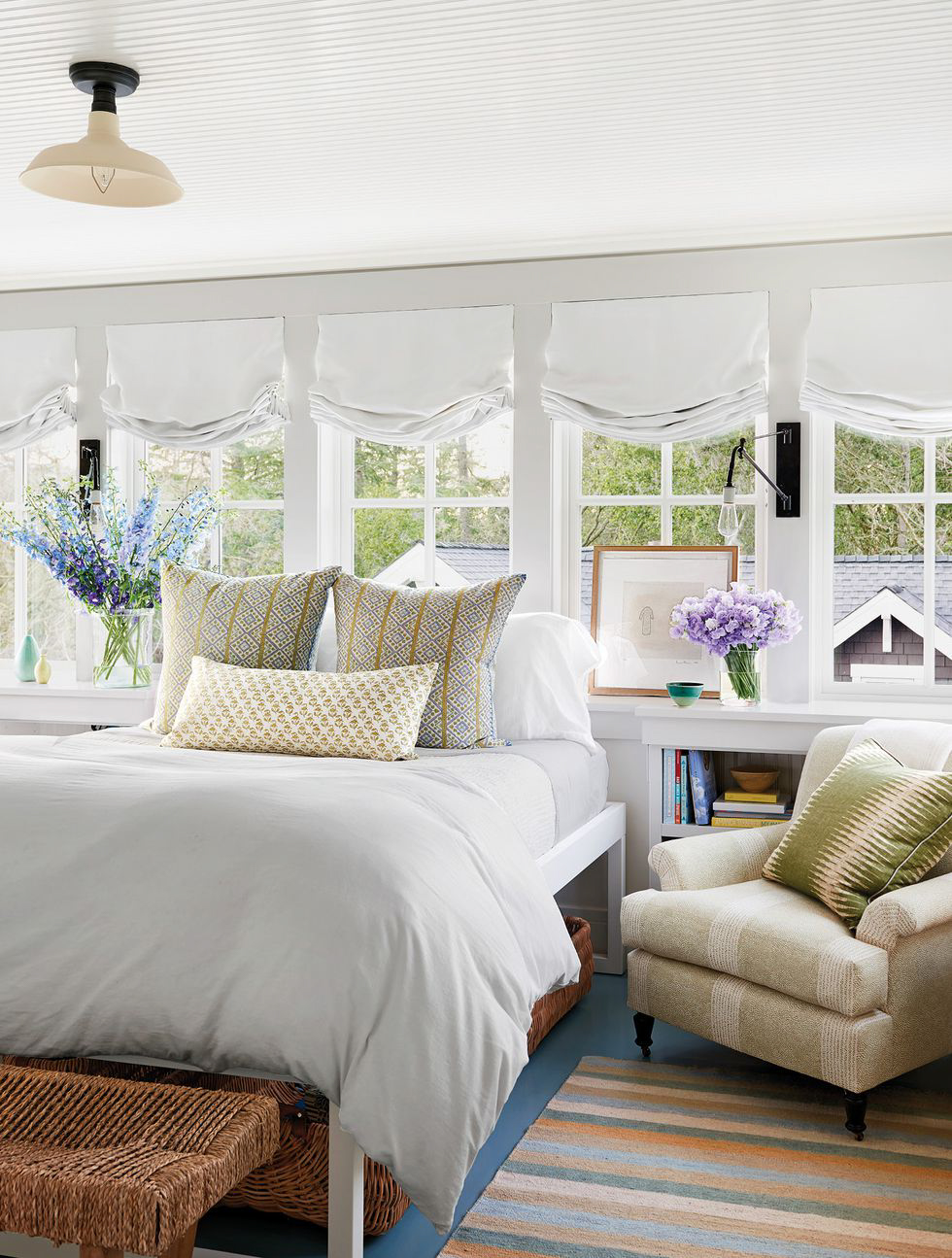 mark sikes portola project bedroom from More Beautiful featured on Cindy Hatterlseys Blog