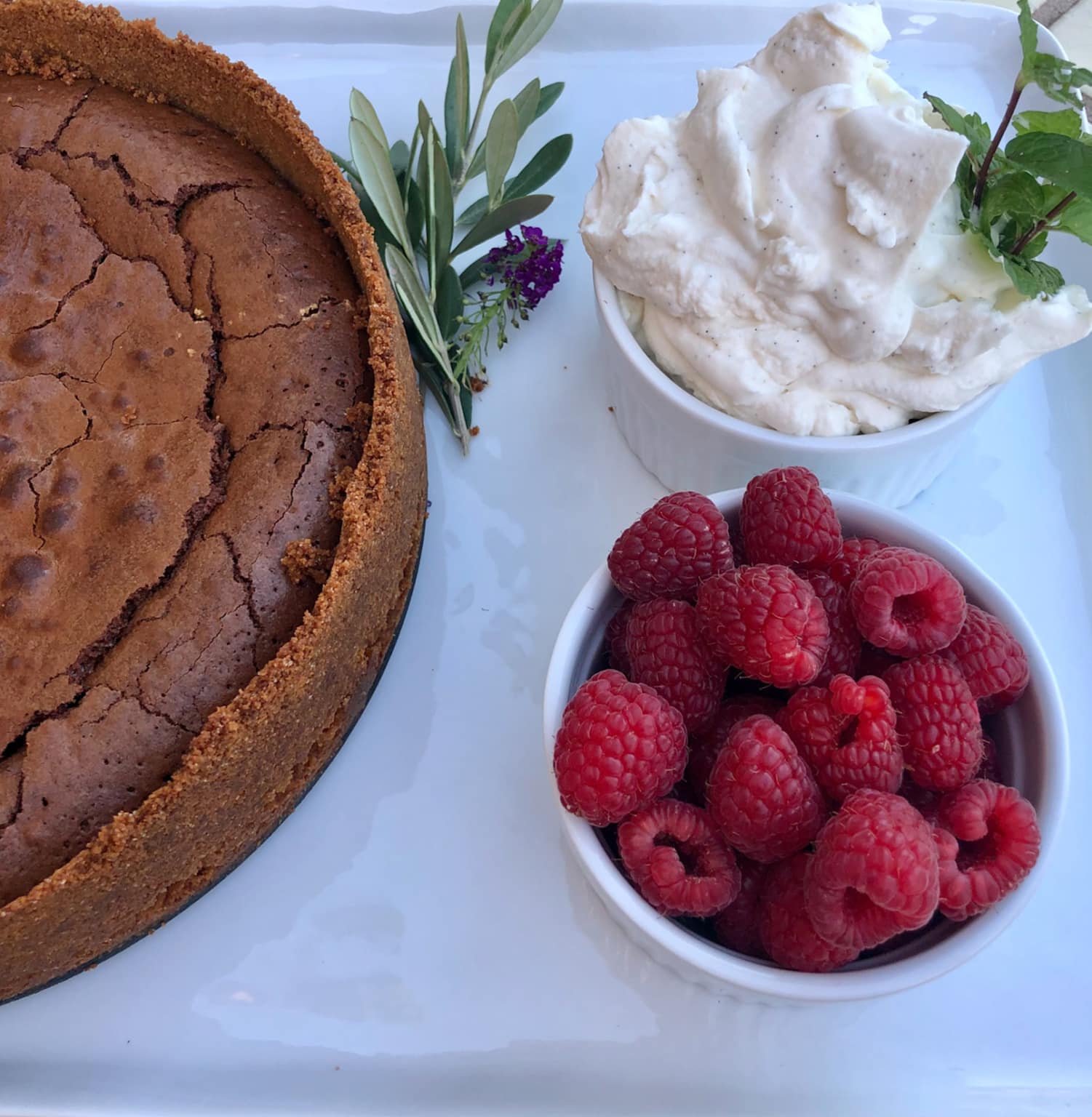 Brownie Pie from Sugar and Soul