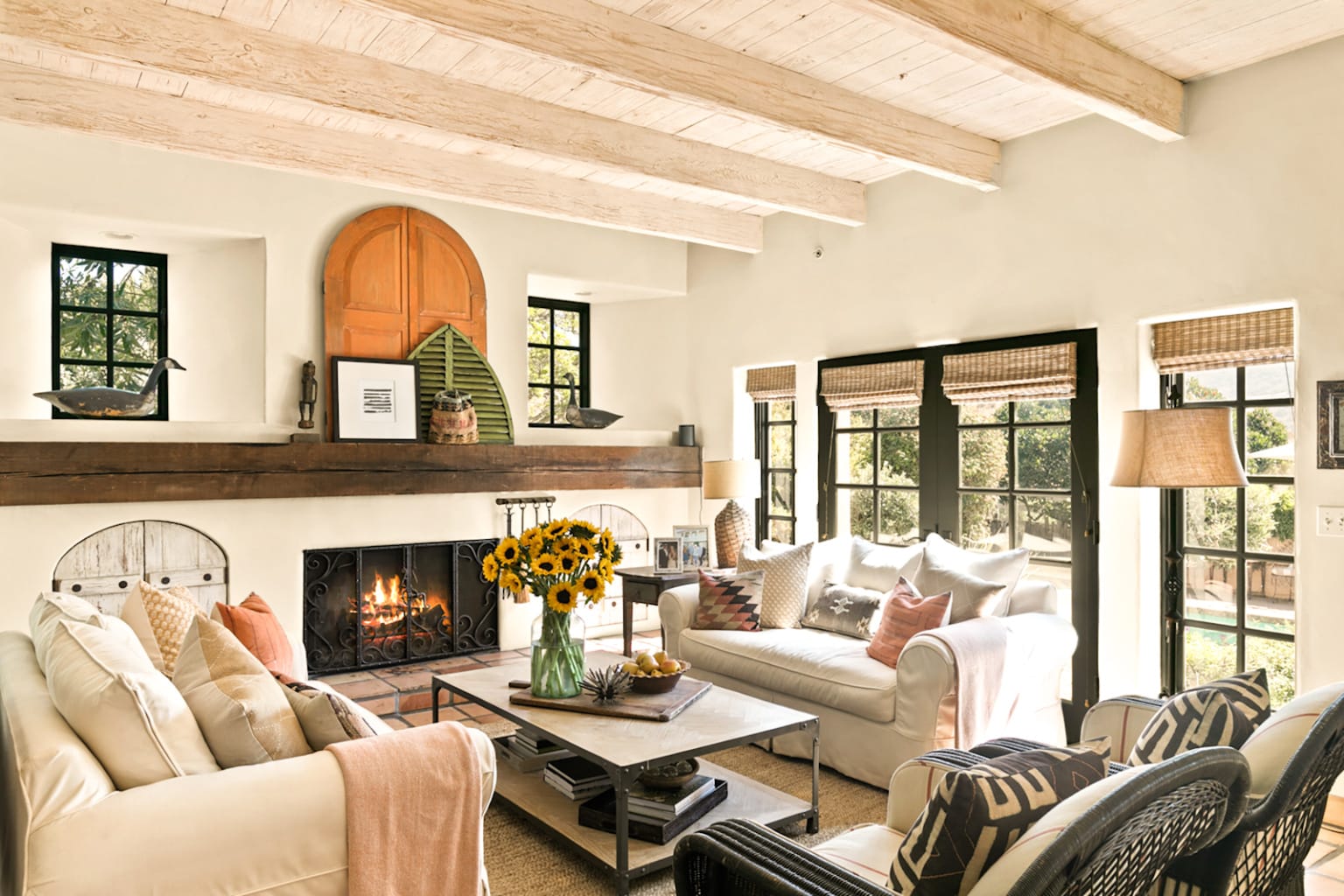 cindy hattersley's great room in her california home