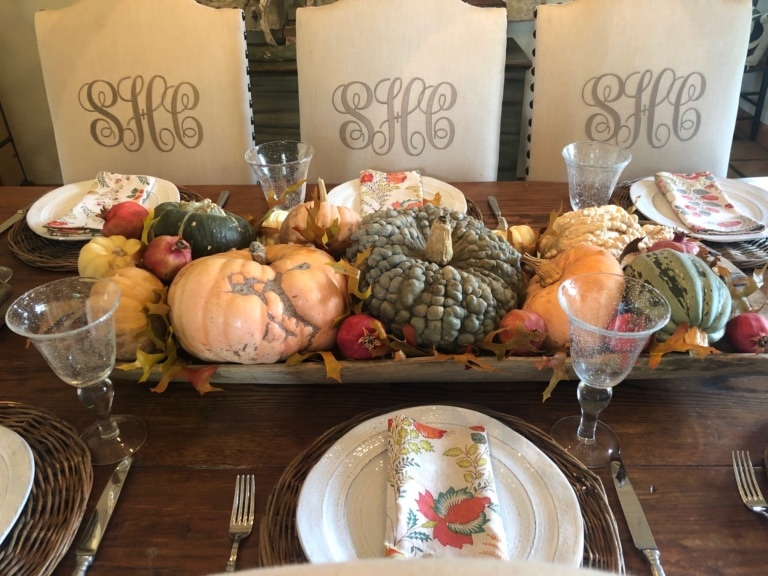Sunday Fab Five-fall table,Serena Crawford and SGGeneva
