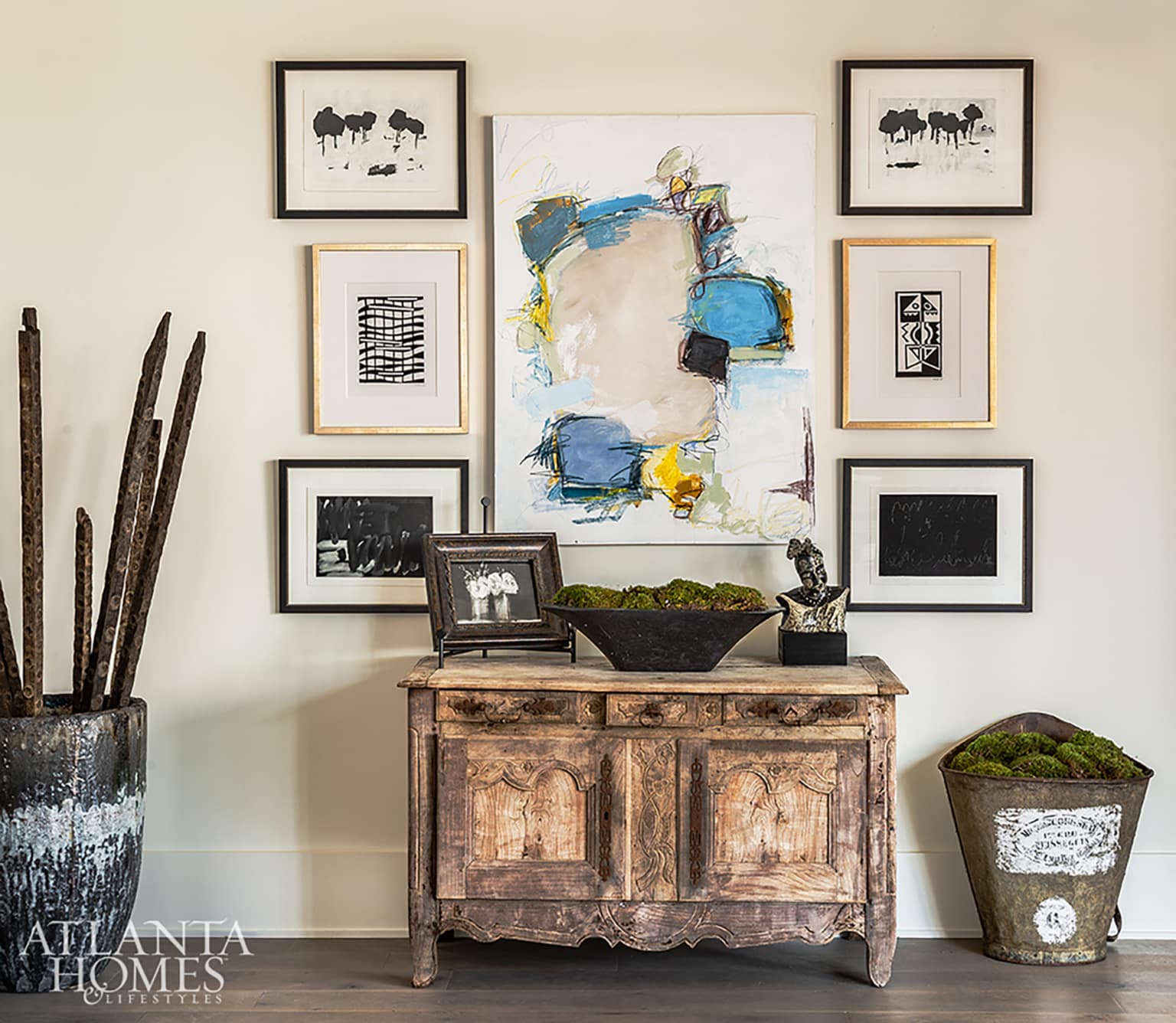 Atlanta Homes and Lifestlyles Serenne Showhouse Lorraine Enright Design on Cindy Hattersley's blog
