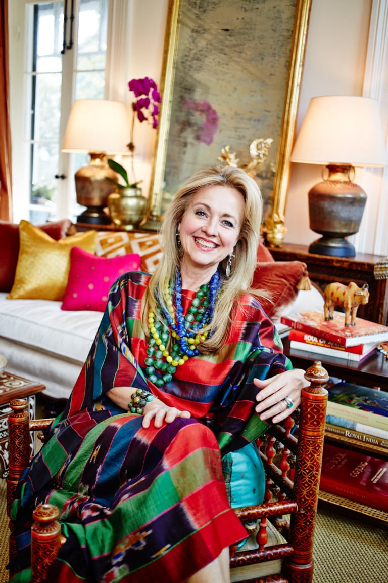susan hull walker at her Charleston home