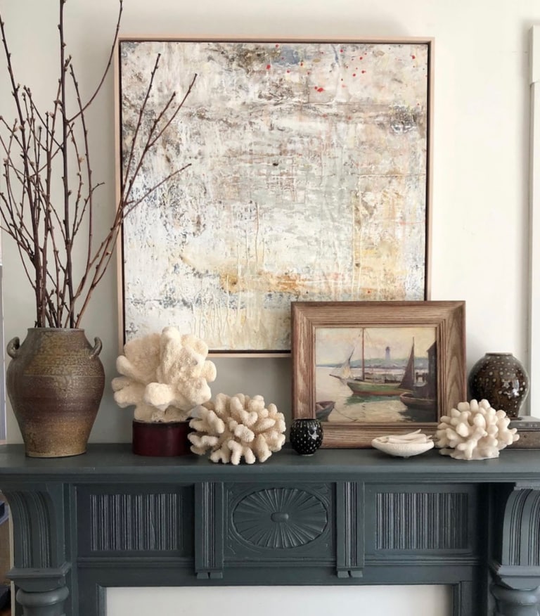 Urban Cottage Fireplace