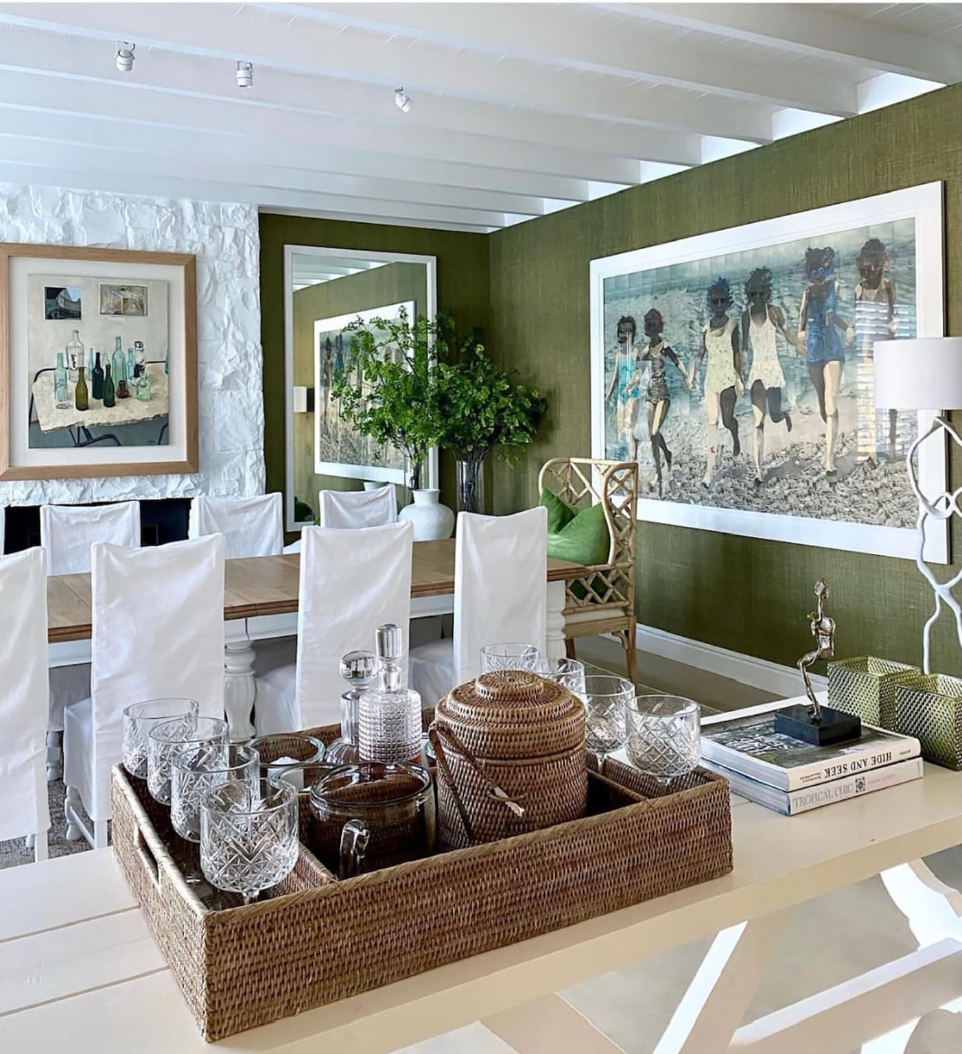 sue bond's dining room on the Western Cape