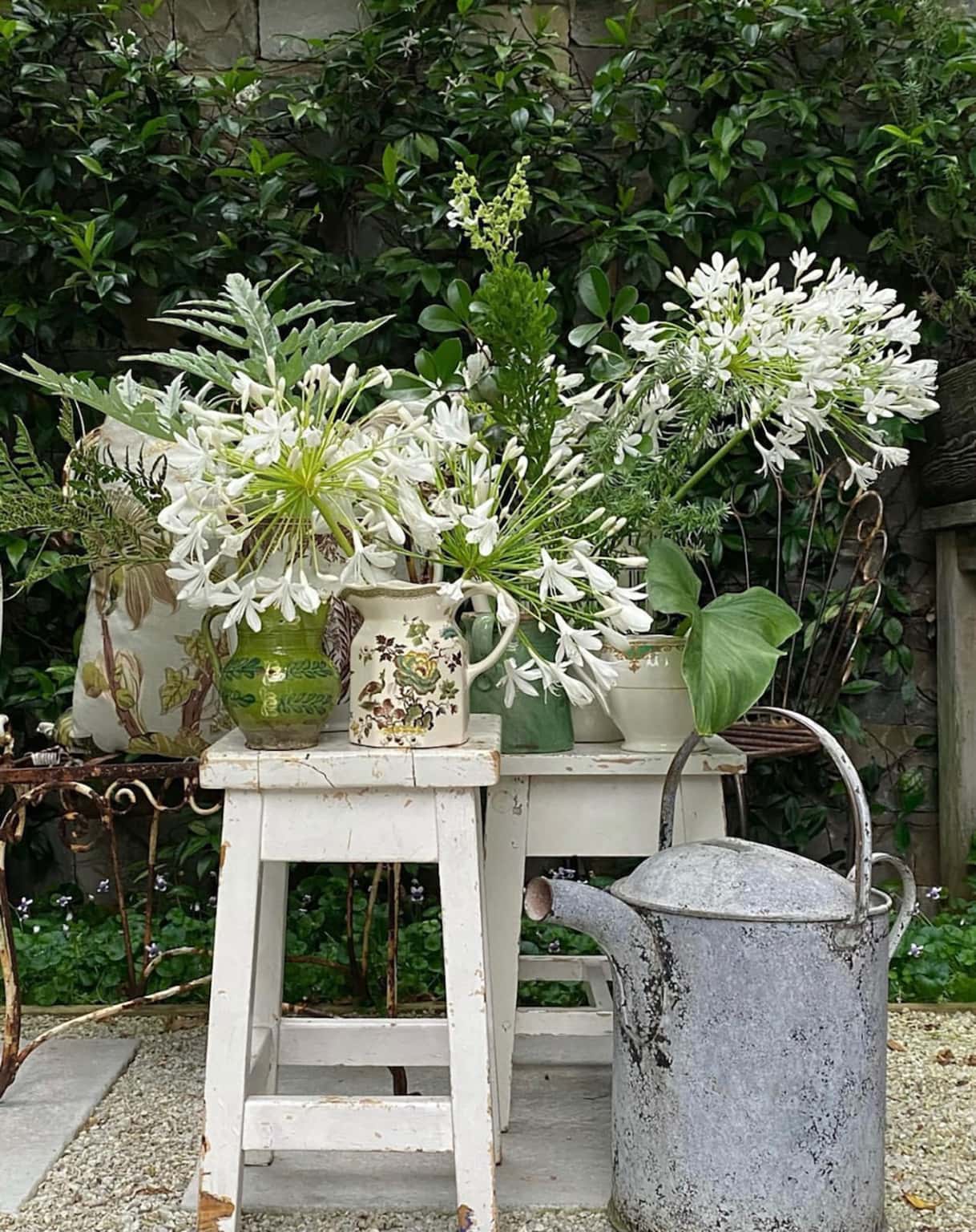 sue bond garden vignette