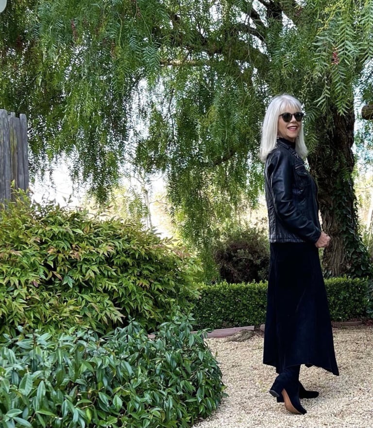 How to Wear Leather After 50