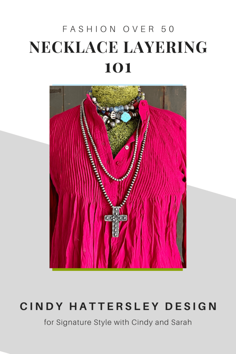 Necklace layering 101 on Cindy Hattersley's blog