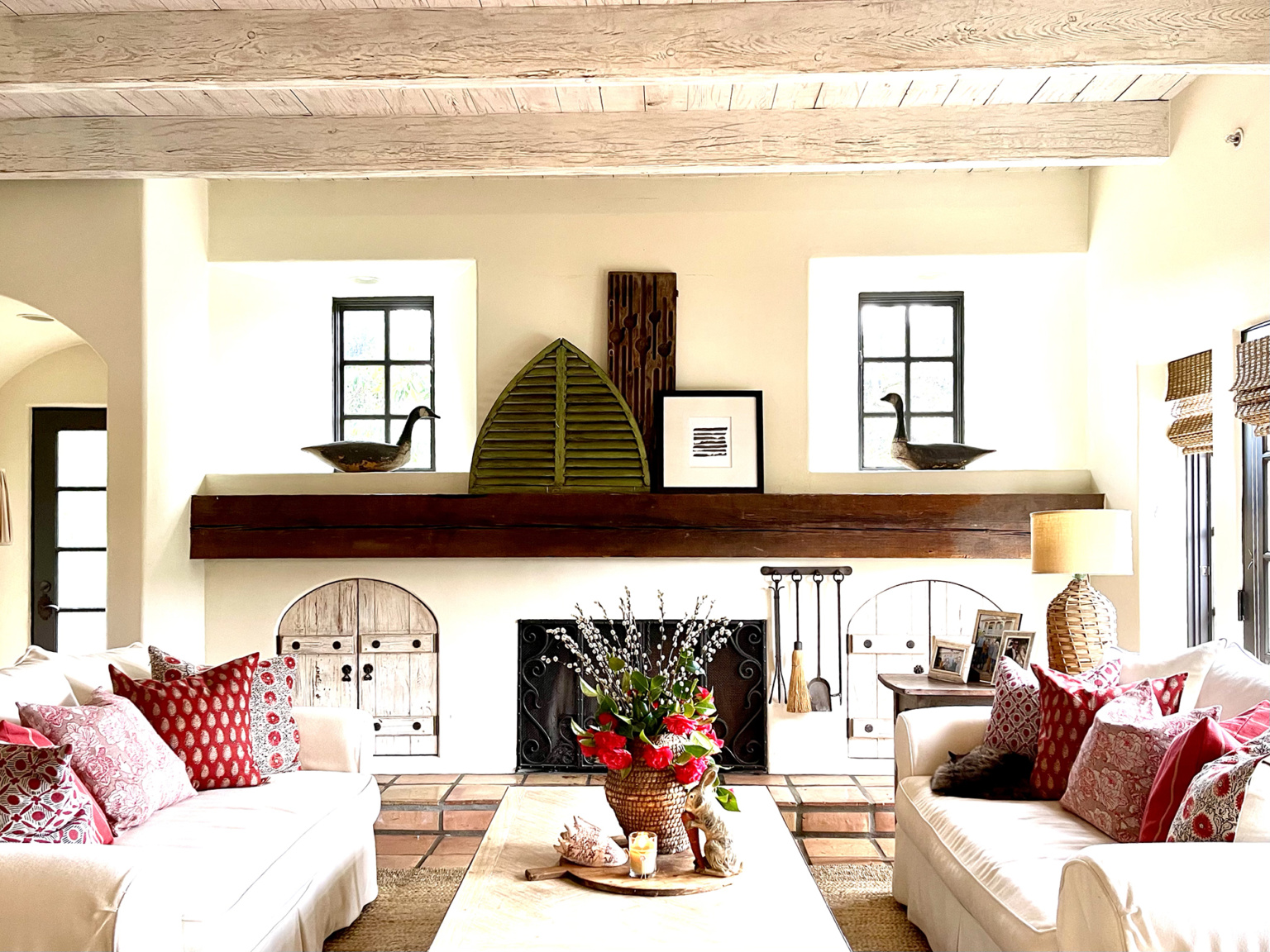 cindy hattersley's family room spring 2021