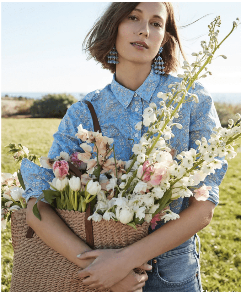 J CREW LIBERTY OF LONDON SHIRT