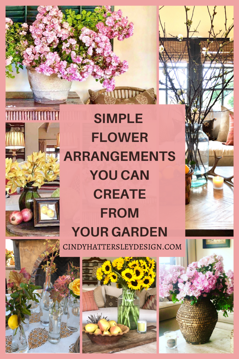 Simple Flower Arrangements You Can Create from Your Garden - Cindy ...