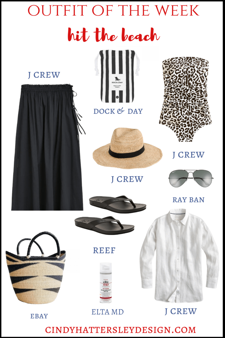outfit of the week-hit the beach