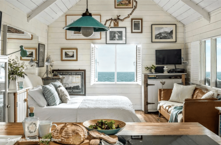 Cornwall beach hut featured on Cote de Texas
