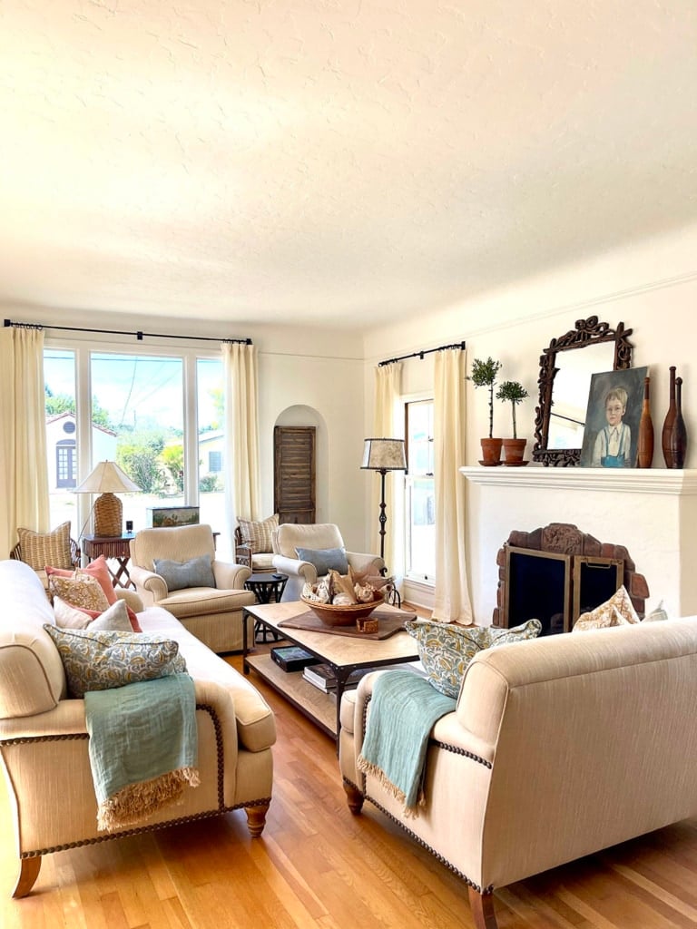 cindy hattersley's fixer upper living room